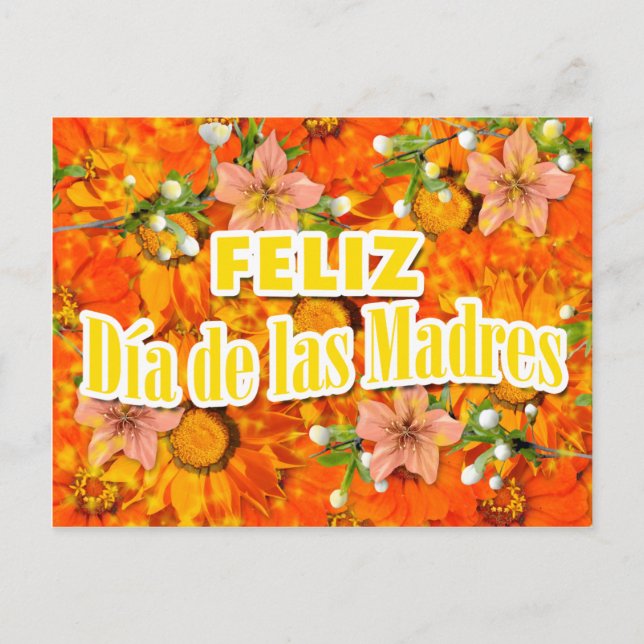 Tarjeta postalisch Feliz Día de las Madres Postkarte (Vorderseite)