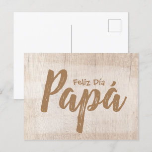 Tarjeta postalisch - Feliz Día Papá 02 Postkarte