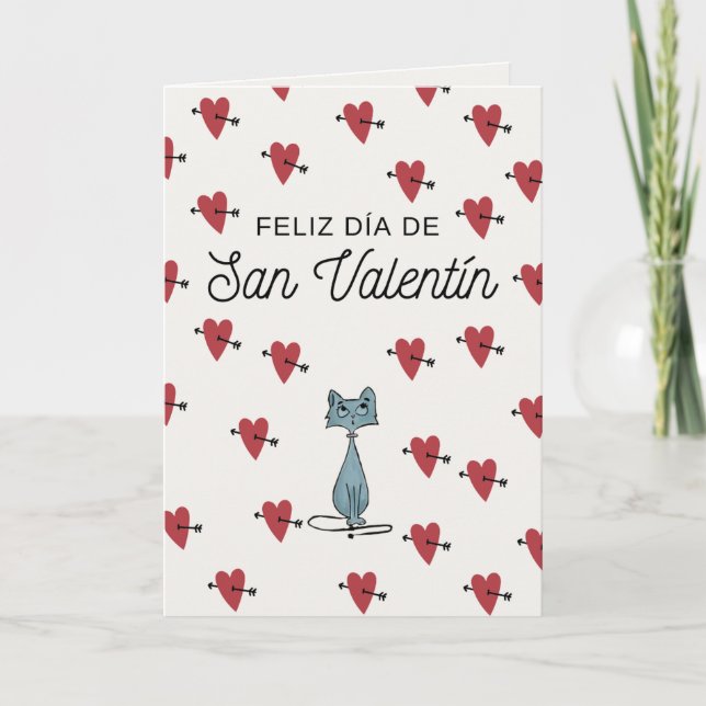 Tarjeta San Valentín Karte (Vorderseite)