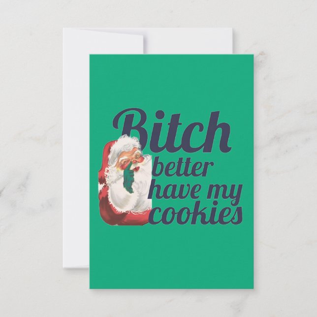 tarjeta santa dankeskarte (Vorderseite)