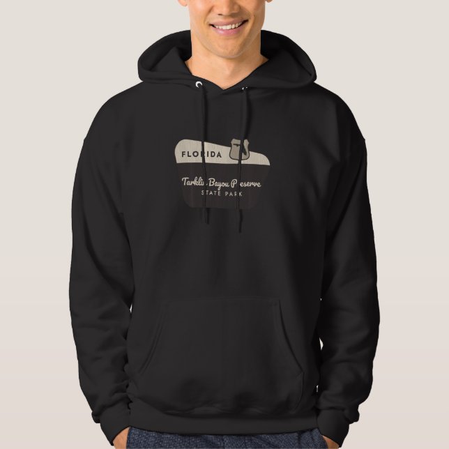 Tarklin Bayou Preserve Staat Park Florida Sign Vac Hoodie (Vorderseite)