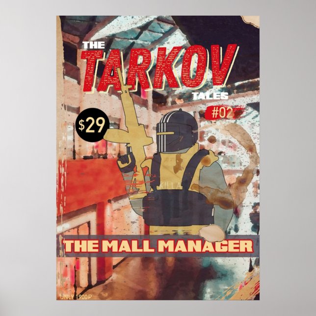 Tarkov Tales 02 Escape von Tarkov Killa Poster (Vorne)