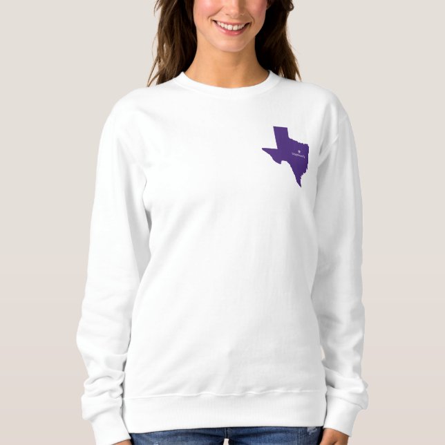 Tarleton Sweatshirt mit Texan Rider (Vorderseite)