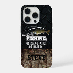 Tarn Funny Walleye Angelsport Zitat Name Angler iPhone 15 Pro Hülle