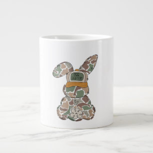 Tarn-Hasen-Oster-Eier-Jäger-Shirt Grafik Jumbo-Tasse