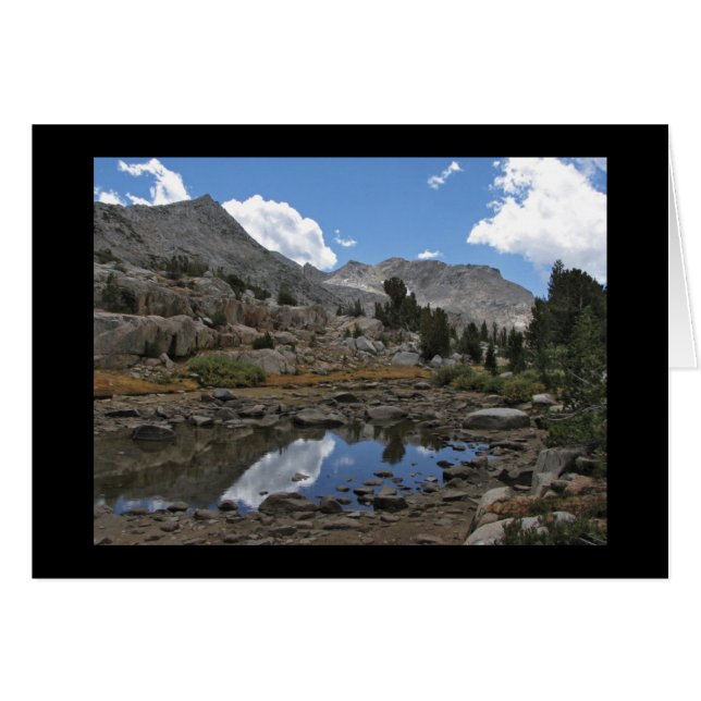 Tarn östlich des Marie Sees - John Muir-Wildnis (Vorderseite (Horizontal))