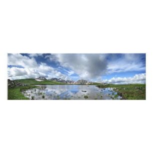 Tarn über dem Elk Creek Canyon auf dem Continental Fotodruck