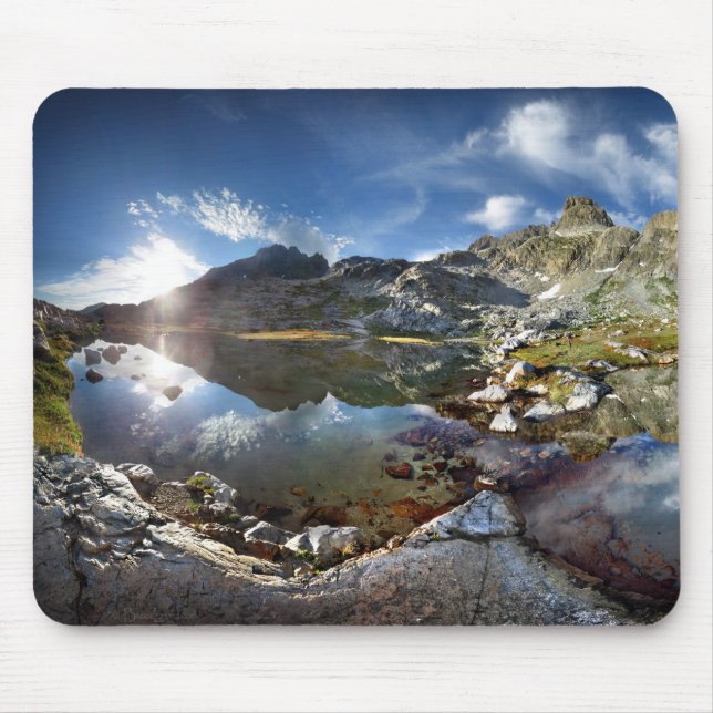 Tarn under the Minarets - Sierra Mousepad (Vorne)