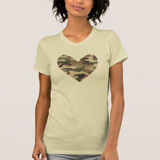 Tarnherz-T-Shirt, patriotisches T-Shirt