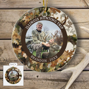 Tarnjagd-Ein-Foto-Personalisiert Keramik Ornament