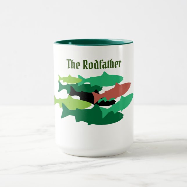 Tarnkappenforelle  tasse (Zentrum)