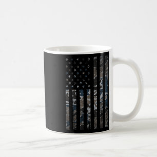 Tarnmuster-amerikanische-Flagge Camo Militär 4. Ju Kaffeetasse