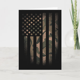 Tarnmuster-amerikanische Flagge USA Militär-Tarnun Karte