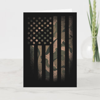 Tarnmuster-amerikanische Flagge USA Militär-Tarnun Karte