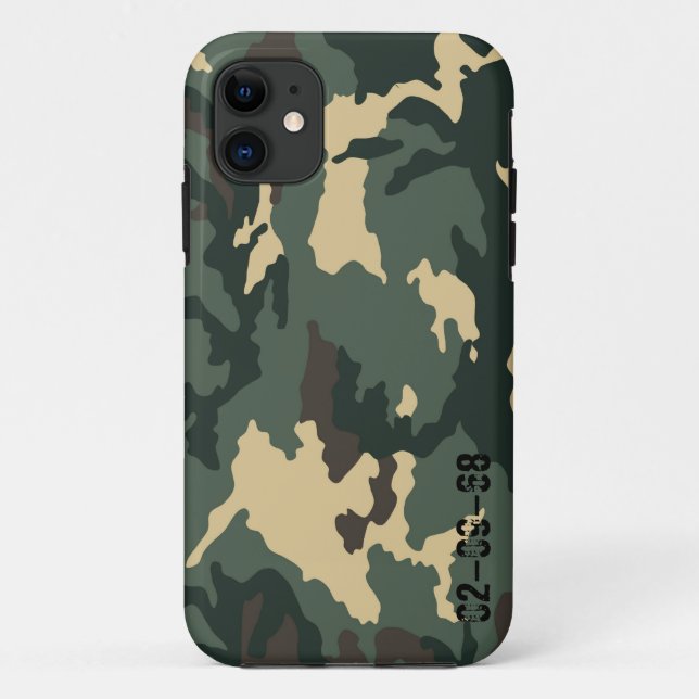 Tarnmuster Case-Mate iPhone Hülle (Rückseite)