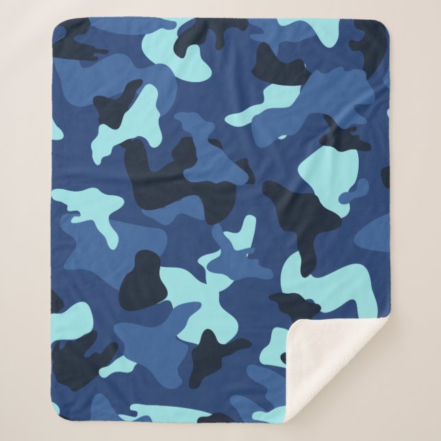 Tarnmuster der Camouflage Sherpadecke (Vorderseite)