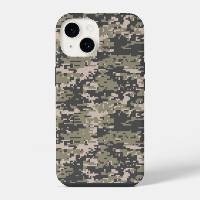 Tarnmuster für Bergsteiger iPhone Hülle (Rückseite)