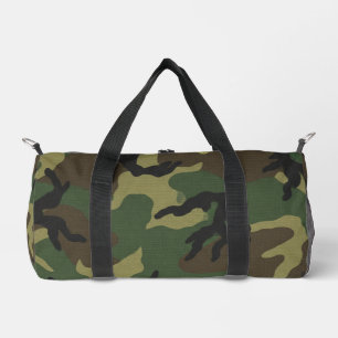 Tarnmuster für militärische Wälder Duffle Bag