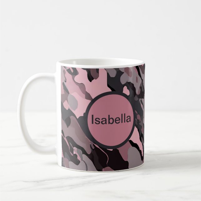 Tarnmuster-Fusions-Kaffeetasse Kaffeetasse (Links)