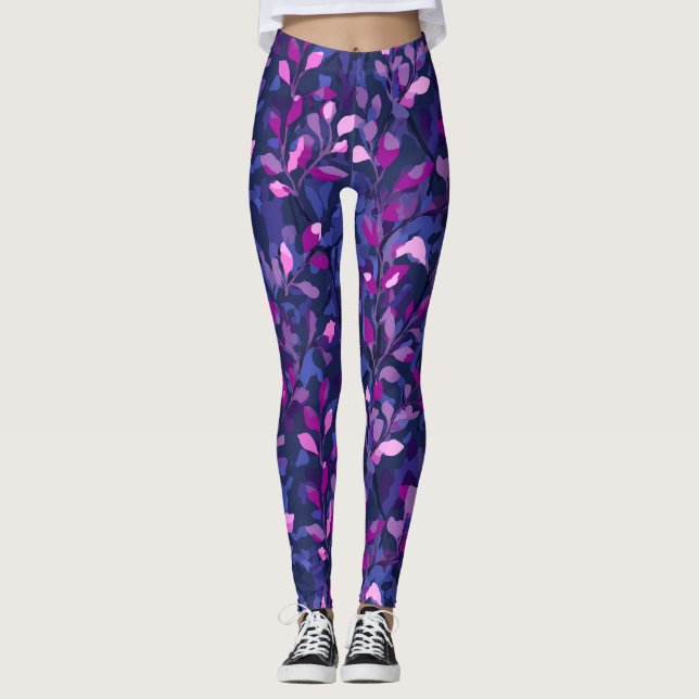 Tarnmuster-Geschenke für Schwester Performance Wea Leggings (Vorderseite)