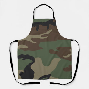 Tarnmuster im Wald-Militärstil Schürze