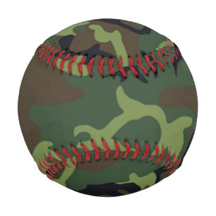 Tarnmuster in militärgrün für Waldgebiete Baseball