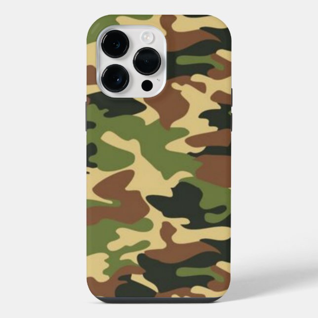 Tarnmuster iPhone Hülle (Rückseite)