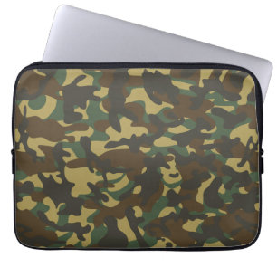 Tarnmuster Wald Laptopschutzhülle