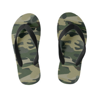 Tarnmuster Waldgebiet taktische Militärcamouflage Kinderbadesandalen