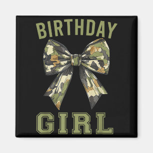 Tarnung Alte Camo-Schleife Camo Coquette Schleife Magnet