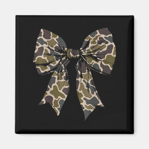 Tarnung Alte Camo-Schleife Camo Coquette Schleife Magnet