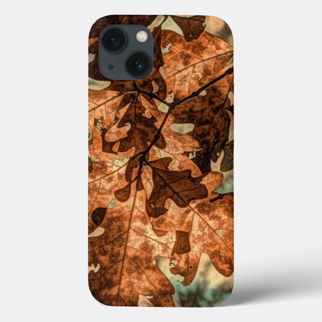 Tarnung Herbstleaves Orange Fall Foliage Case-Mate iPhone Hülle (Rückseite)