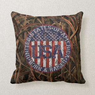 Tarnung USA Kissen