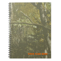 Tarnungs-gewundenes Notizbuch