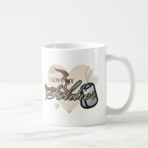 Tarnungs-Herz Kaffeetasse