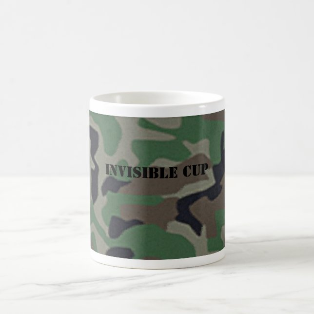 Tarnungs-unsichtbare Kaffeetasse (Mittel)