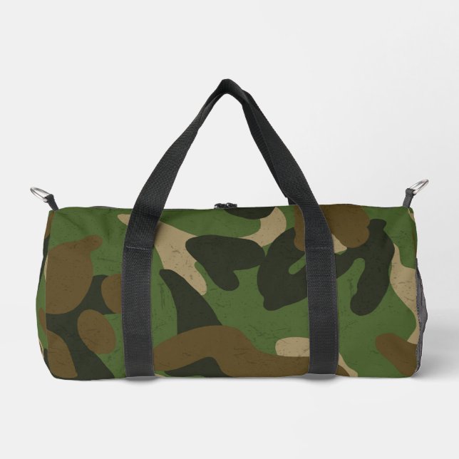 Tarnungsgrün Duffle Bag (Vorderseite)