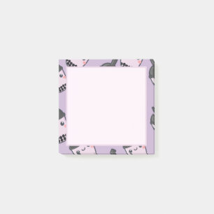 Taro-Blase-Boba-Sticky-Notizen Post-it Klebezettel