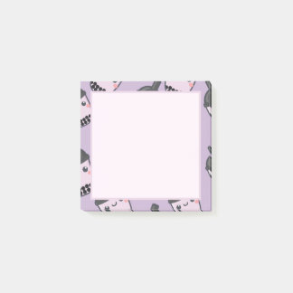 Taro-Blase-Boba-Sticky-Notizen Post-it Klebezettel