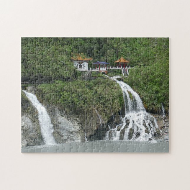 Taroko Nationalpark Taiwan. Puzzle (Horizontal)