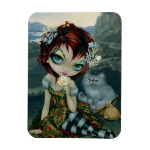 "Tarot Amanda Palmer:  Der Dummkopf-" Flexmagnet Magnet