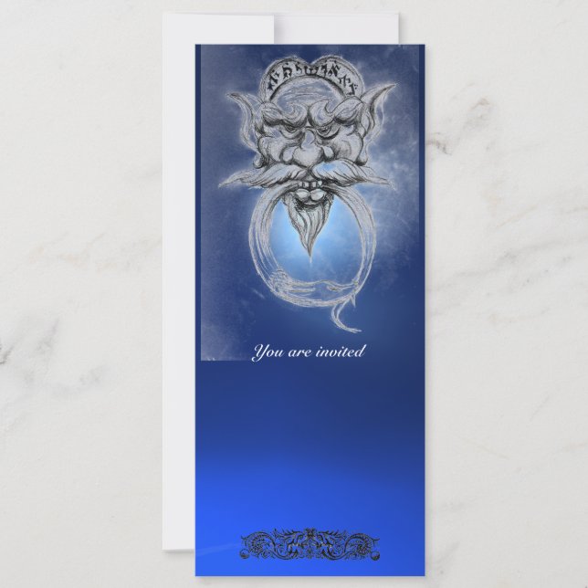 TAROT/ANTIQUE GROTESQUE FANTASY EINLADUNG (Vorderseite)