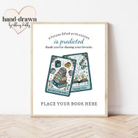 Tarot Baby Showbücher für Baby Table Sign