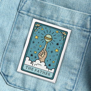Tarot Babydusche Der Vater Button