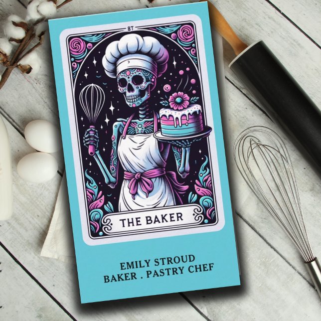 Tarot Baker Konditorei Koch Dessert Caterer Visitenkarte (Von Creator hochgeladen)