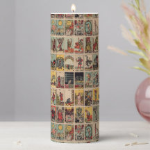 Tarot Candle - Tarot Lover Geschenk - Hexenkkerze