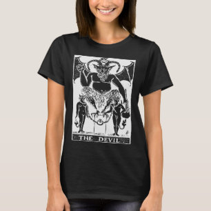 Tarot Card Der Teufel der Teufel okkultisiert T-Shirt