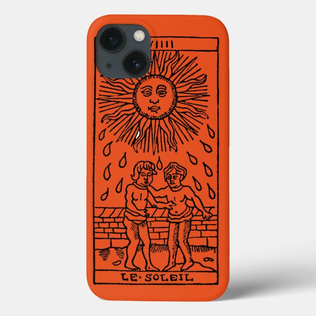 Tarot Card: Die Sun Case-Mate iPhone Hülle (Rückseite)