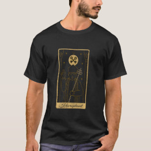 Tarot Card Hierophant Occult Gothic Halloween T-Shirt