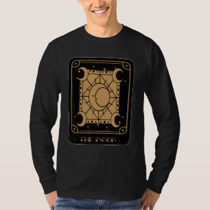 Tarot Card Moon Mystische Karten Okkultistische Ma T-Shirt
